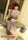 Vestido Pink Flower